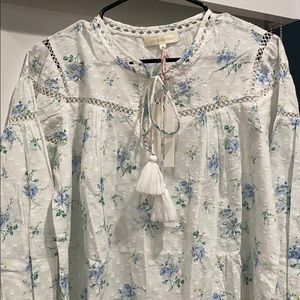 Love shack fancy blouse